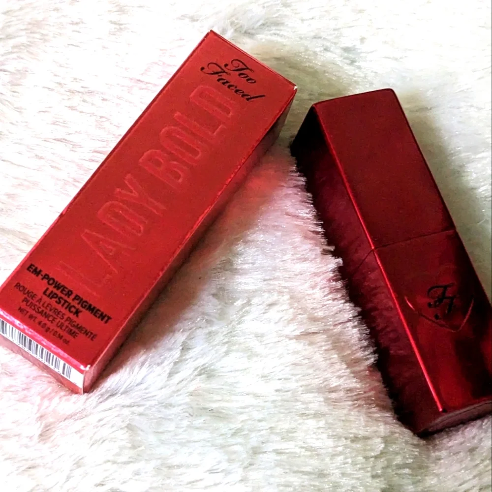 Too faced lady bold EM power pigment lipstick
